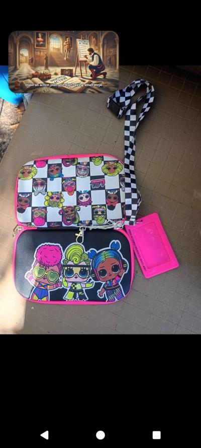 A Girls Name Tote Pocketbook Bag