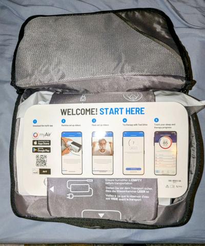 RESMED AIR SENSE 11 AUTOSET CPAP MACHINE BRAND NEW - Thumbnail 6