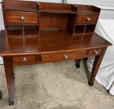 wood desk