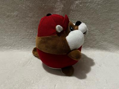 Bucces Beaver Ball RoundPlush Stuffed Animal - Thumbnail 2