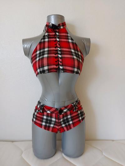 Sexy halter top  minishorts set  CURRENT MOOD