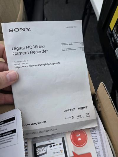 Sony HD Handycam - Thumbnail 4