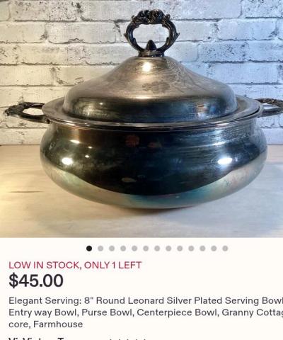 8in serving bowl - Thumbnail 1