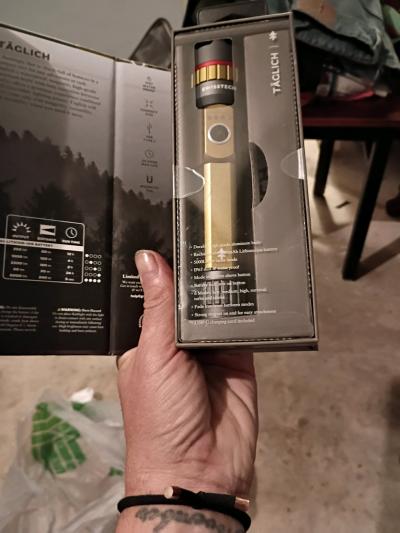 swiss tech rechargeable flash light - Thumbnail 2