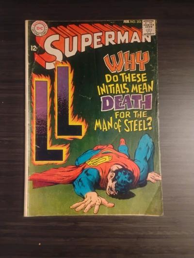Old Superman Comic Book