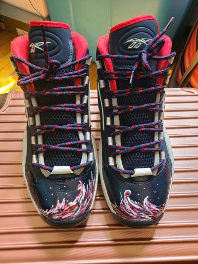 Custom Painted Reebok Mid Question