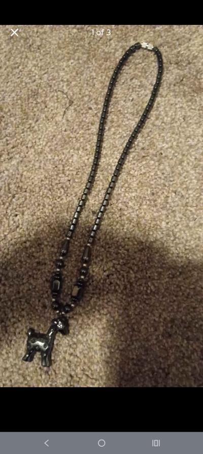 magnetic giraffe necklace - Thumbnail 2