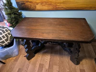 nice Used Solid Wood Living Room entry table - Thumbnail 2