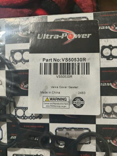 valve cover gasket new still in package