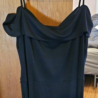 black dress