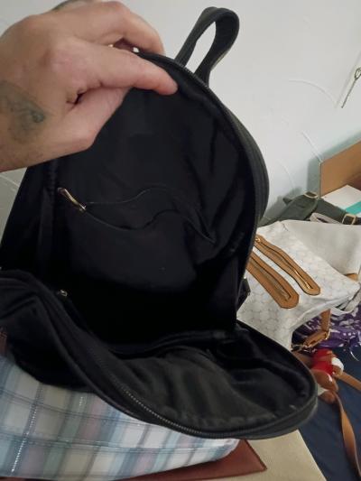 black back pack purse - Thumbnail 3