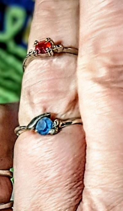 Assorted Birth Stone Rings - Thumbnail 2