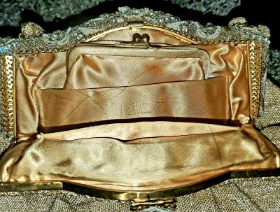 1940 original Saks fifth ave purse and coin purse - Thumbnail 6