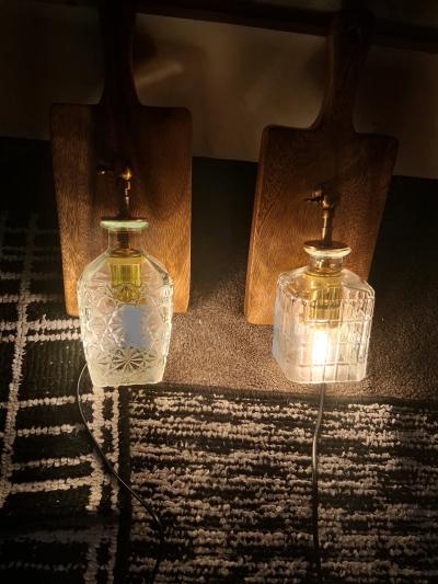 A pair of custom built wall light sconces - Thumbnail 3