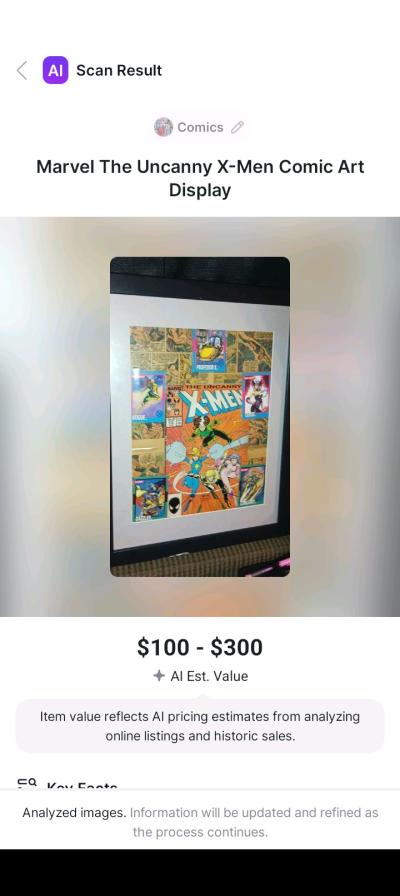 vintage uncanny x men wall art - Thumbnail 2