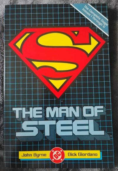 Rare The Man of Steel Superman Complete Saga 1 6 DC TPB 1987 - Thumbnail 2