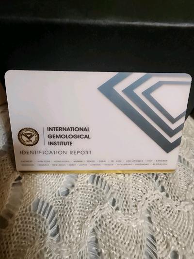 White Gold Diamond Earrings - Thumbnail 3