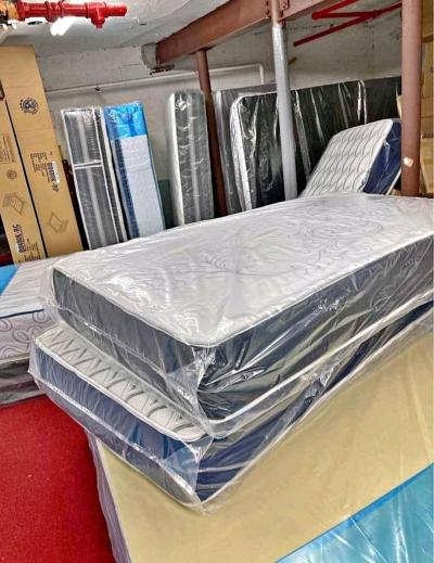 Brand New Mattress  Box Spring  Metal Frame  Inbox For Price - Thumbnail 10