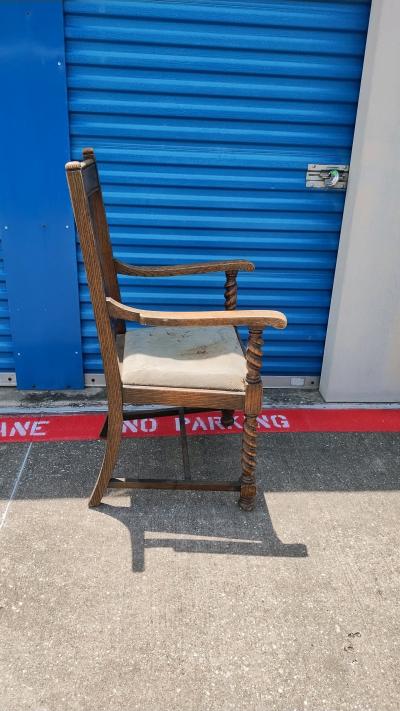 Antique Barley Twist Chair - Thumbnail 5