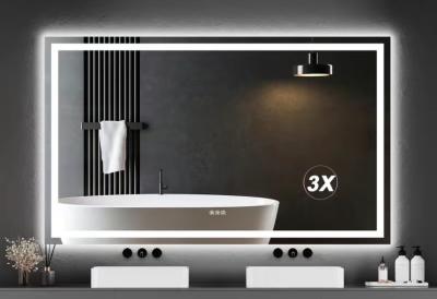 60x36 LED Bathroom Mirror WallMounted Vanity Mirror