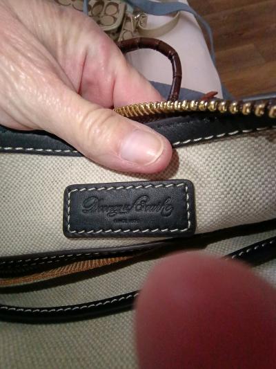 All leather Dooney and Bourke leather bag - Thumbnail 5