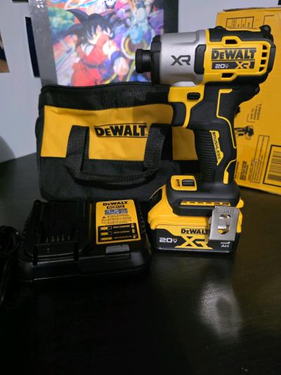 Dewalt impact drill with battery and charger