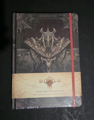 Diablo 3 Hardcover blank sketchbook