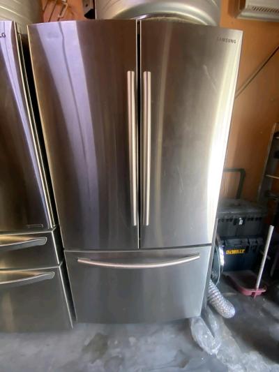 REFRIGERATOR SAMSUNG FLAT 3 DOORS STAINLESS STEEL