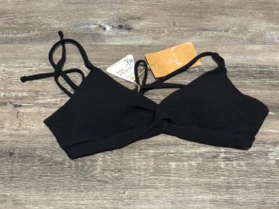 womens black string bikini top from Berlook