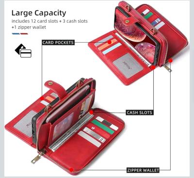 Crossbody Wallet Case Compatible with Apple iPhone 13 Mini L - Thumbnail 2