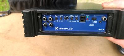 4k rms watt Rockville monoblock amplifier 1ohm and 2ohm - Thumbnail 3