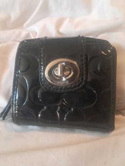 Black Coach Wallet