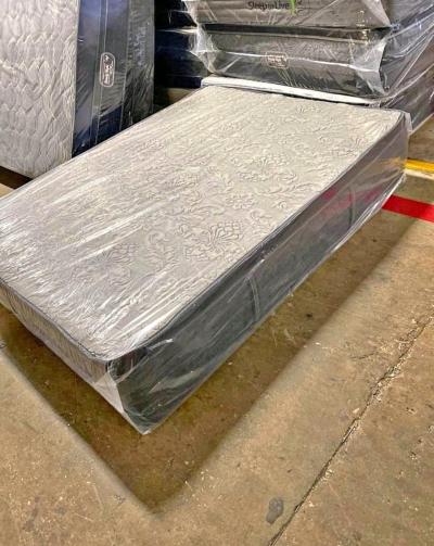 Brand New Mattress  Box Spring  Metal Frame  Inbox For Price - Thumbnail 11