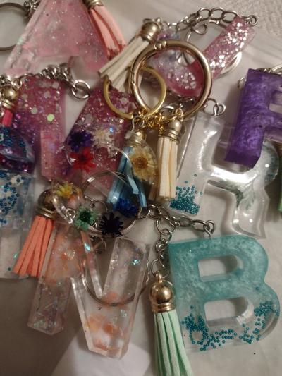 Handcrafted Resin Keychains - Thumbnail 10