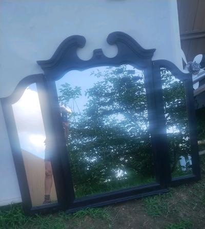 Victorianstyle threepanel mirrors - Thumbnail 7