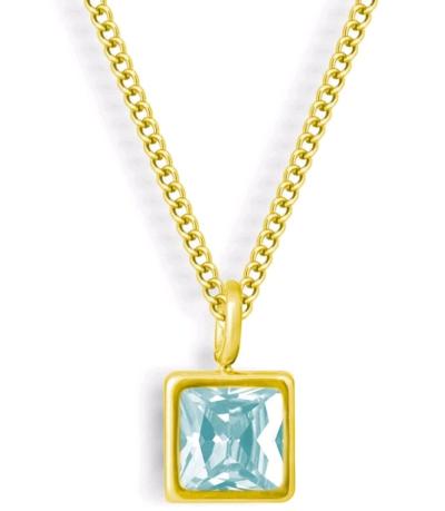 Blue Topaz Necklace
