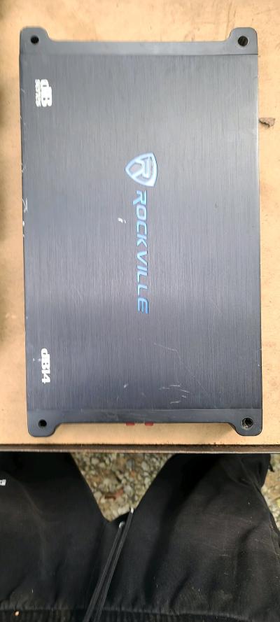 4k rms watt Rockville monoblock amplifier 1ohm and 2ohm - Thumbnail 2