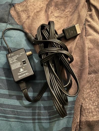Official Sony PlayStation RFU Adapter SCPH10071 PS1 PS2