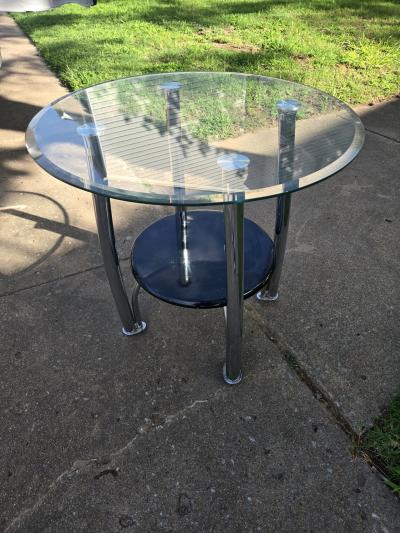 Glass table