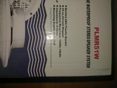 Marine grade speakers one pair nib - Thumbnail 9