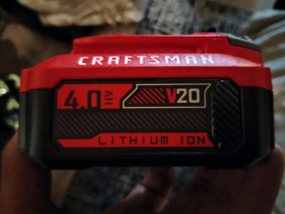 craftsmen 20 volt battery - Thumbnail 4
