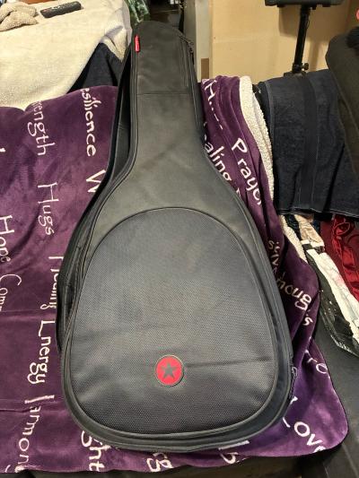 Ibanez electric guitar with case and stand and strap - Thumbnail 4