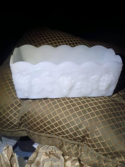 Vintage Anchor Hocking Fire King Milk glass