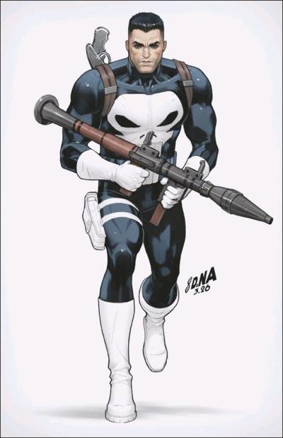 Punisher 3 150 Ratio David Nakayama Color Block White Virgin - Thumbnail 6