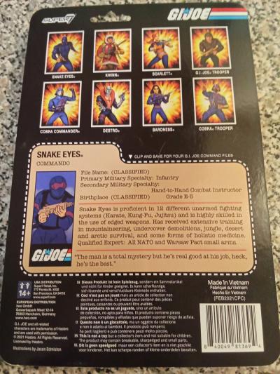 classic GI Joe four inches action figure brand new - Thumbnail 2