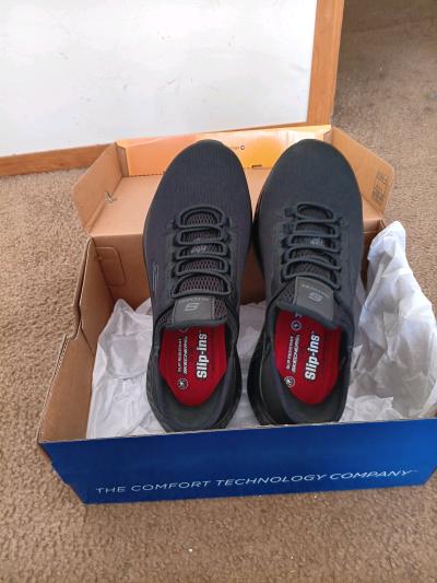 Sketchers woman steel toe shoes - Thumbnail 3