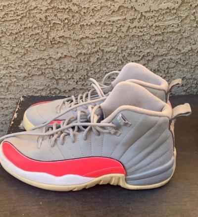 Pink And Grey 12s for sale