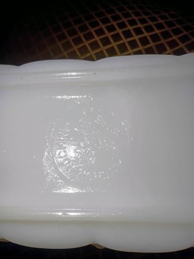Vintage Anchor Hocking Fire King Milk glass - Thumbnail 2