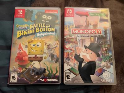 Nintendo Switch Empty Game Boxes Only