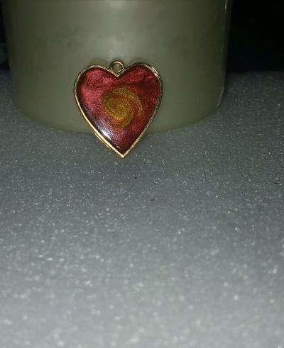 Heart necklace Pendant made just for and yours - Thumbnail 2